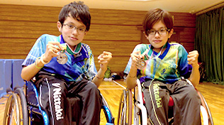 土井健太郎選手(卓球)