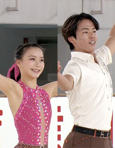 村上 遥奈 Haruna MURAKAMI / 森口 澄士 Sumitada MORIGUCHI