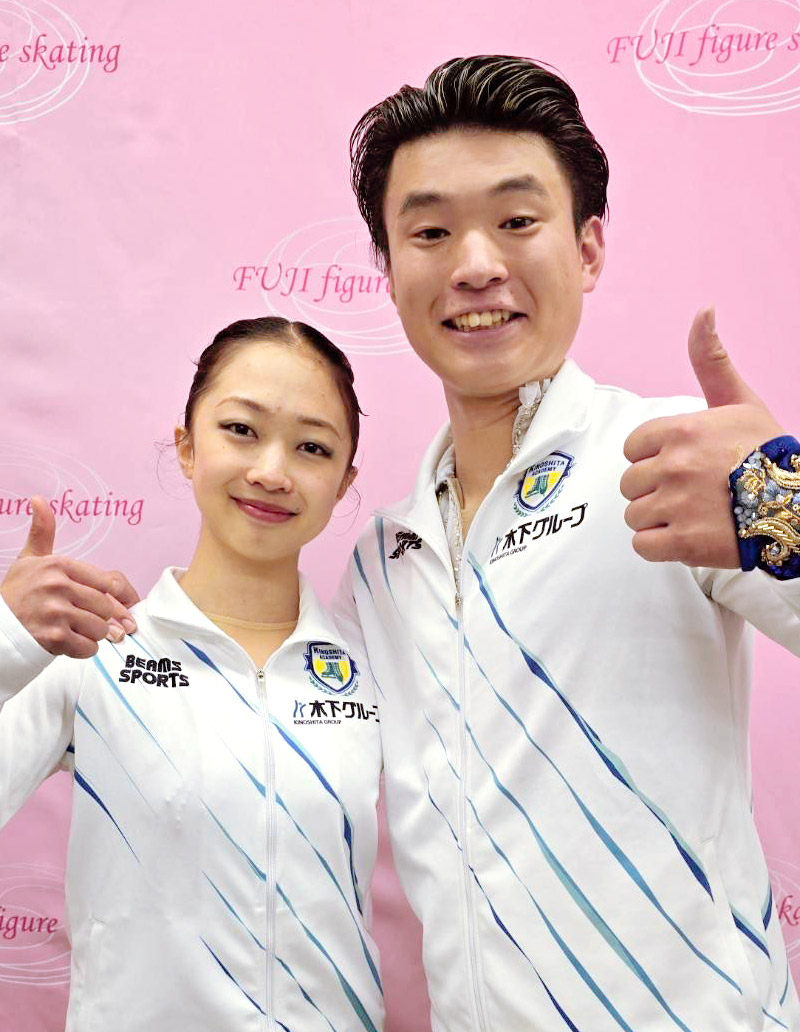 清水 咲衣 Sae SHIMIZU ／ 本田 ルーカス 剛史 Lucas Tsuyoshi HONDA