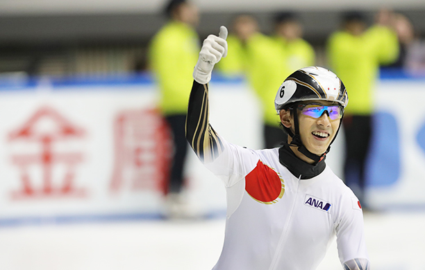 全日本選手権の渡邊啓太選手