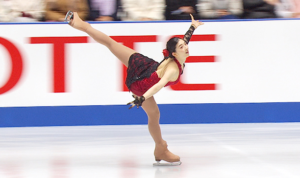 全日本選手権の永井優香選手