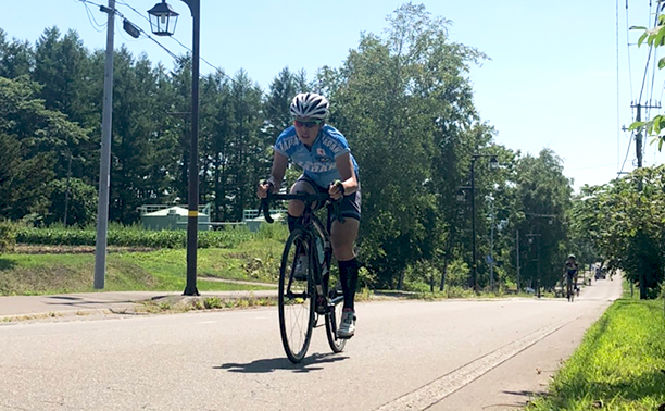 自転車で登坂インターバル