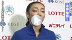 女子４位本郷理華選手 フリー後インタビュー