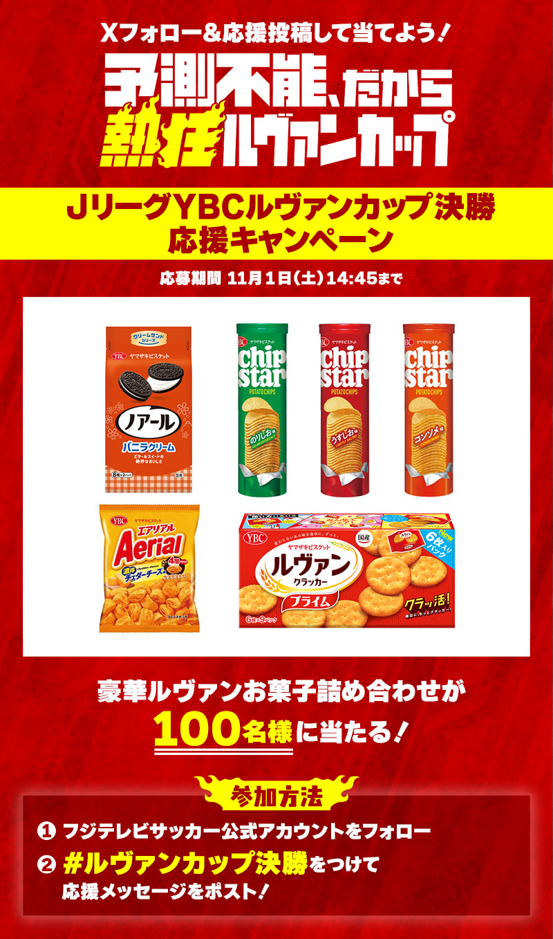 ＪリーグYBCルヴァンカップ決勝 応援キャンペーン