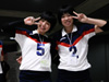 山形市立商業（山形）・山科輝星（左）＆木村かれん