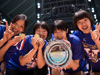 久光・中大路絢野（左）、南美寿希、狩野舞子＆古藤千鶴