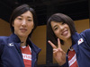 全日本・石田瑞穂（左）＆迫田さおり