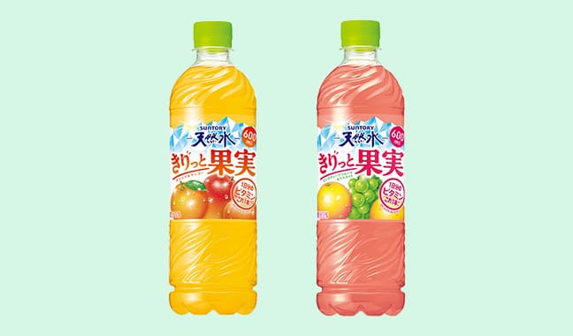 B賞　サントリー天然水 きりっと果実セット ×各3本セット 600ml
