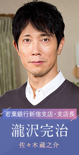 瀧沢完治…佐々木蔵之介