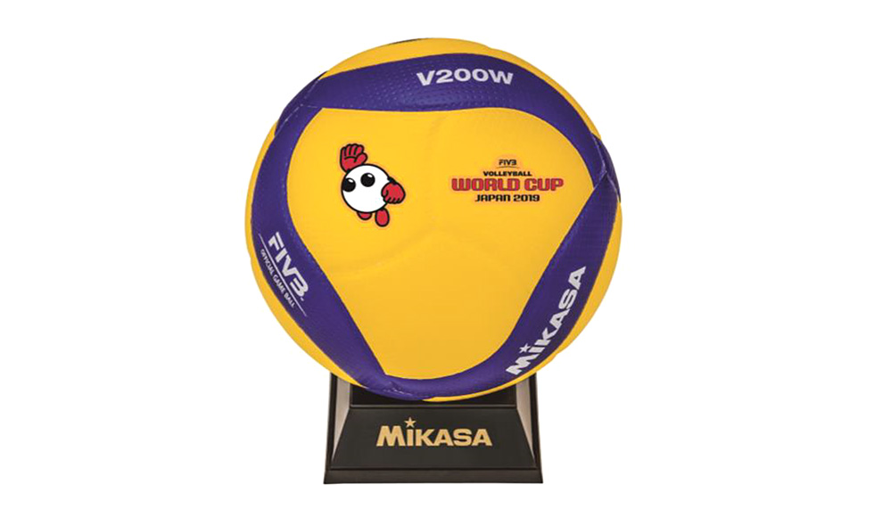 今大会限定の試合球 MIKASA V200W