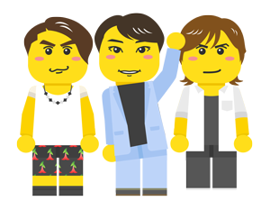 井上芳雄さん、KinKi Kids レゴ